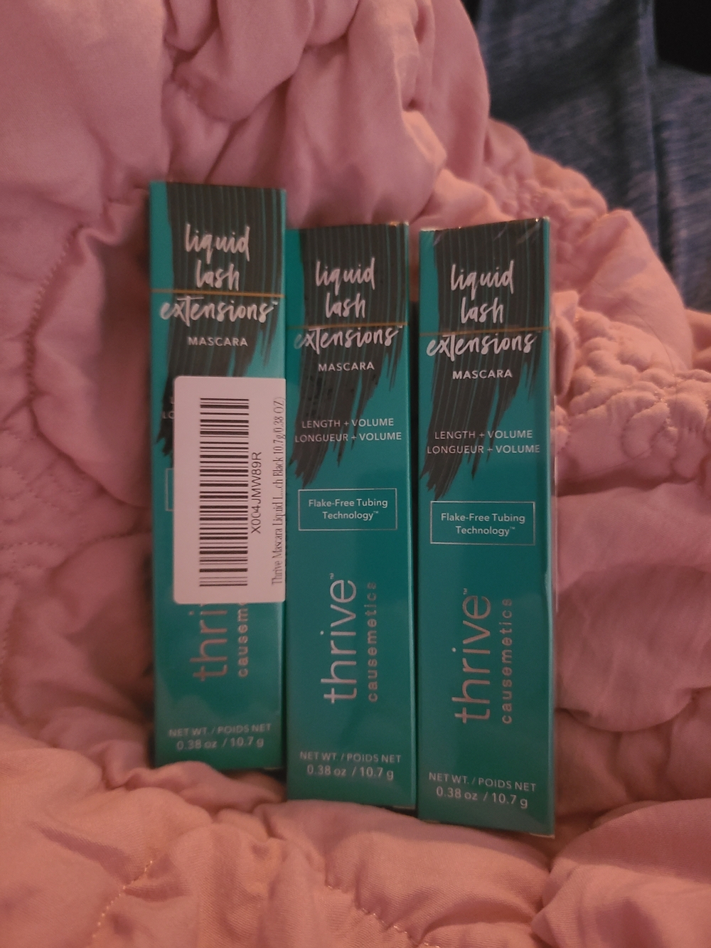 3pk Thrive Causemetics Liquid Lash Extensions Mascara-Brynn Rich Black